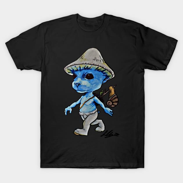 Smurf cat T-Shirt by Oralepinz 